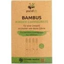 Pandoo Szczoteczka do zębów bambusowa dla dzieci 4 szt.