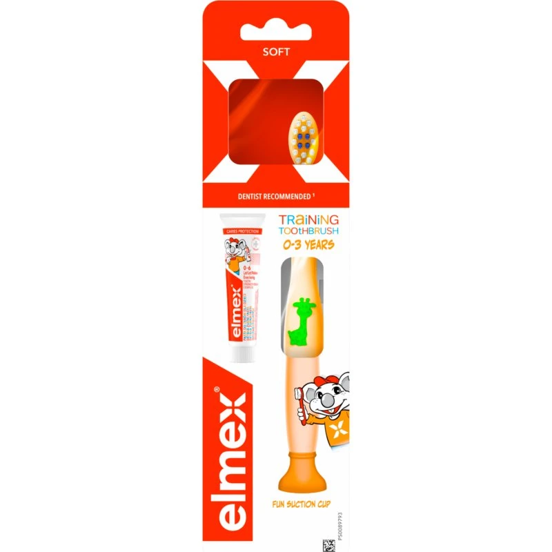 Elmex Szczoteczka do zębów dla dzieci 0-3 lat miękka