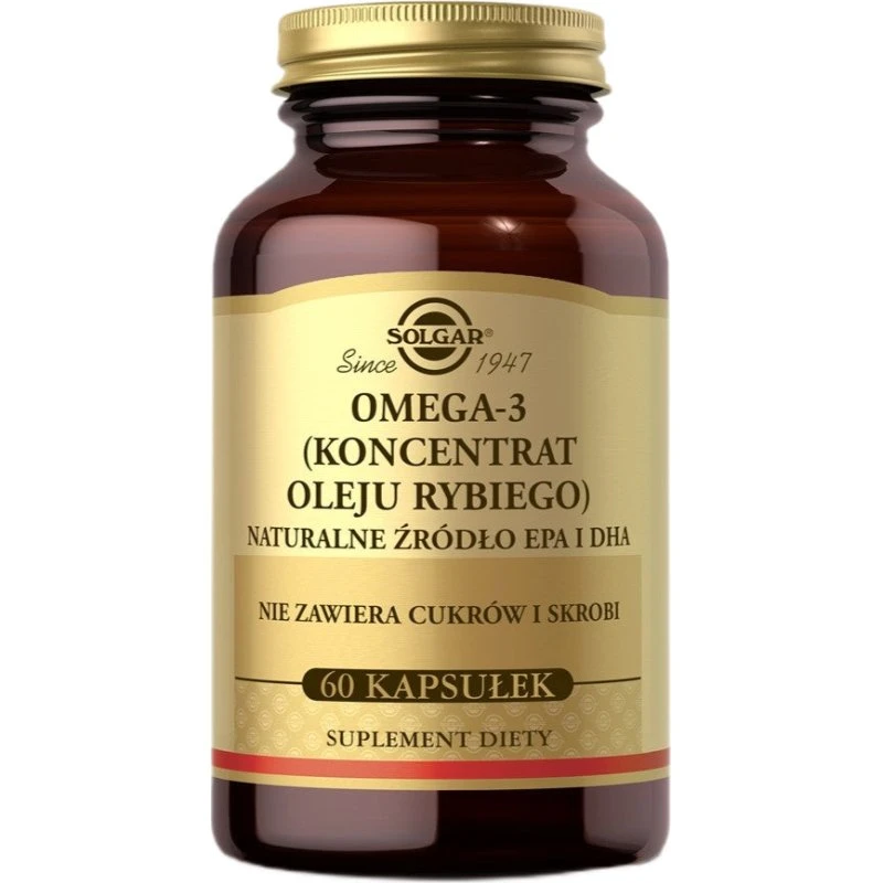Solgar Omega 3 suplement diety, 60 kapsułek