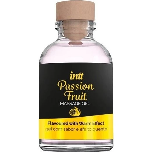 INTT Massage Gel Passion Fruit – rozgrzewający żel smakowy 30ml