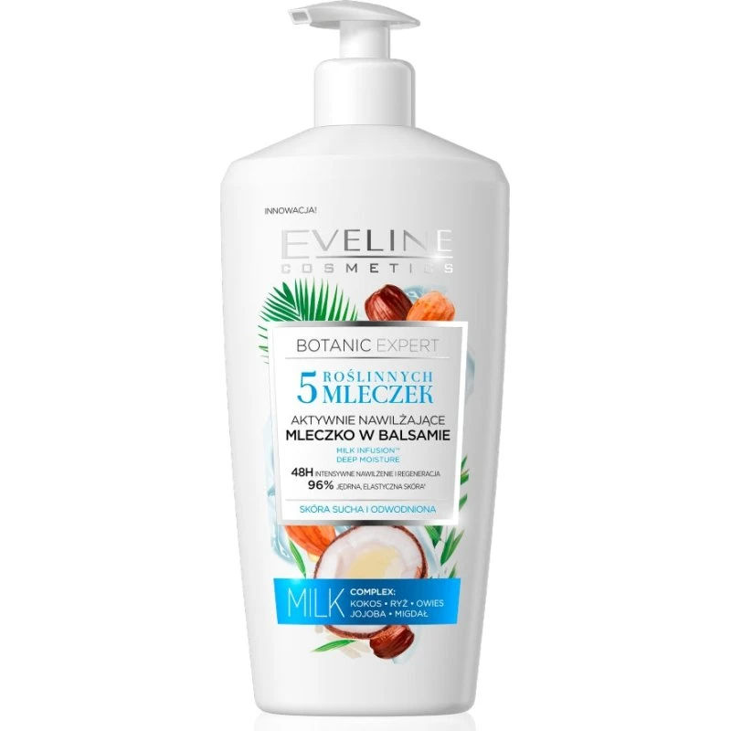 Eveline Cosmetics Botanic Expert Mleczko w balsamie 350ml