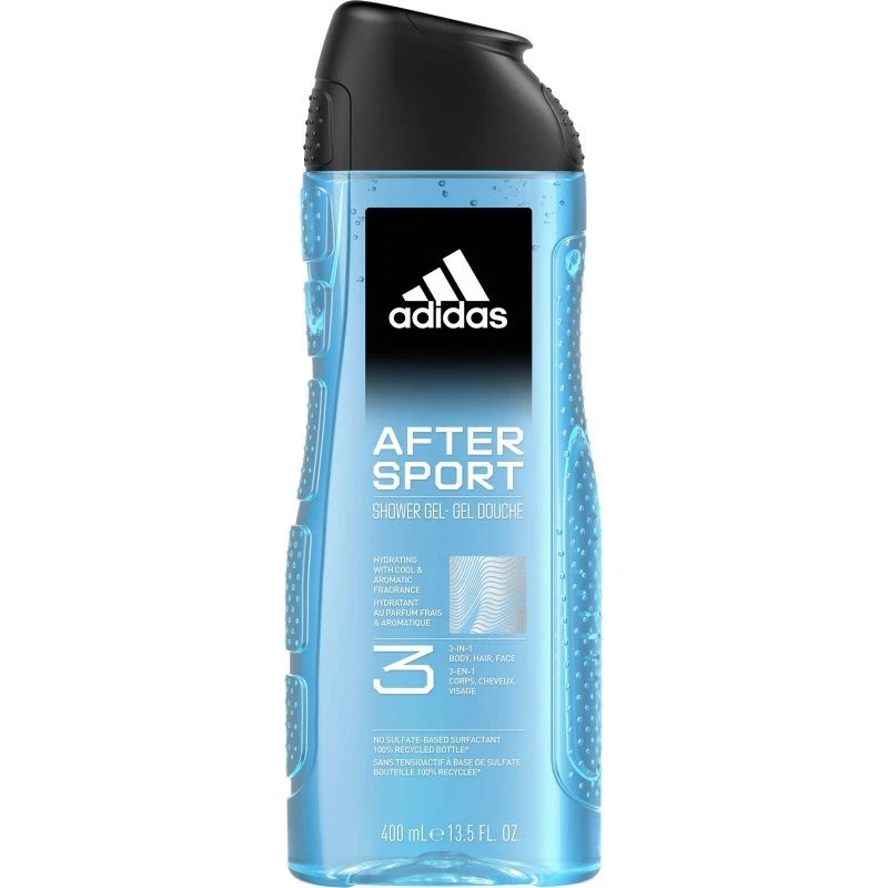 Adidas After Sport Żel pod prysznic 3 w 1 400 ml