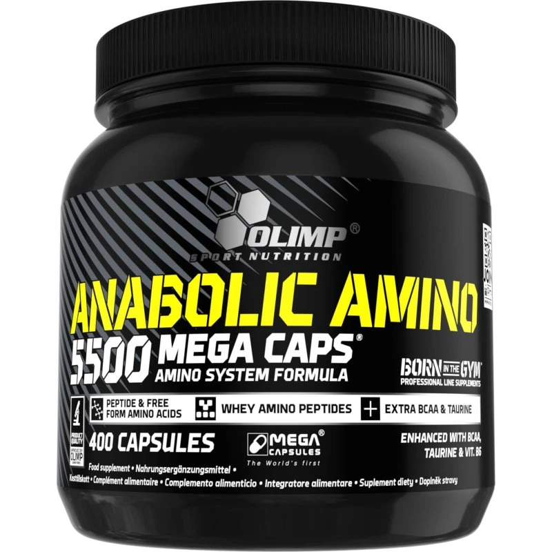 Olimp Anabolic Amino 5500 Mega Caps 400 kapsułek