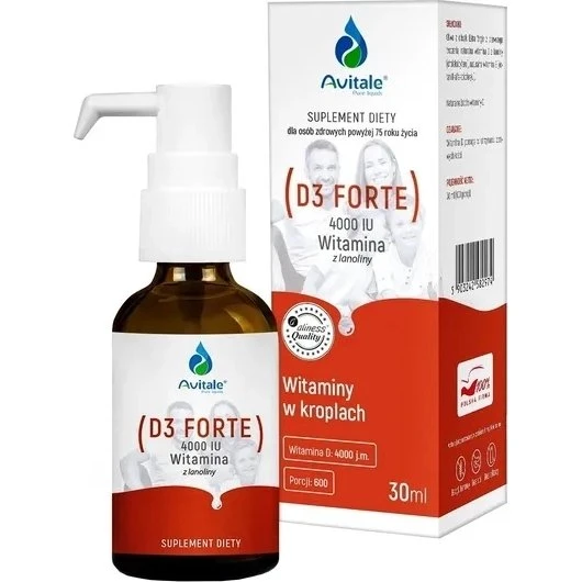 Avitale Witamina D3 Forte 4000IU 30ml