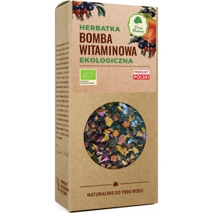 Dary Natury Herbatka Bomba Witaminowa BIO 100g