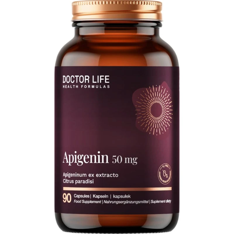 Doctor Life Apigenin 50mg, 90 kapsułek