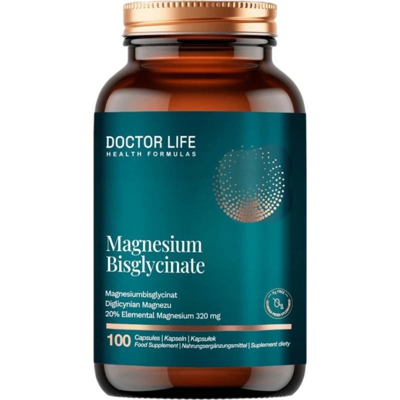 Doctor Life Magnesium Bisglycinate 100 kapsułek