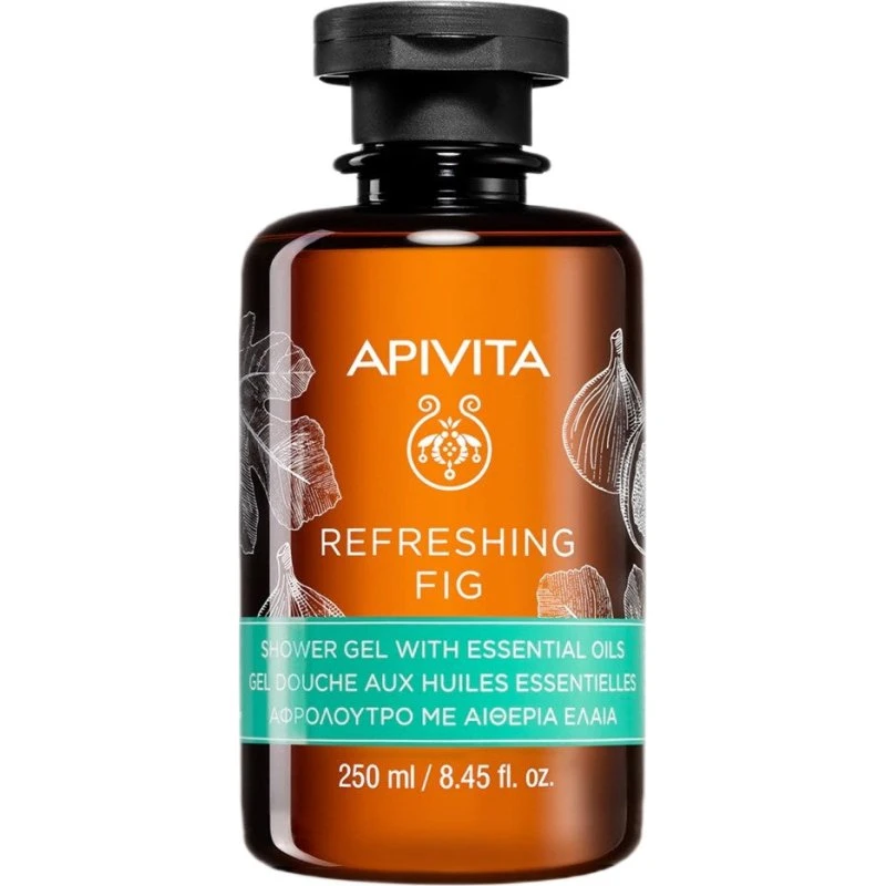 Apivita Refreshing Fig Shower Gel – odświeżający żel pod prysznic 250ml