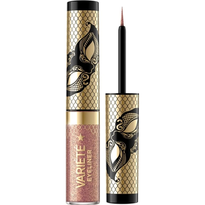 Eveline Cosmetics Variete kolorowy eyeliner w kałamarzu 02 Shiny Brown 4ml