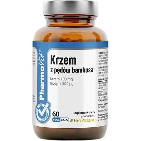 Pharmovit Krzem z pędów bambusa 60 kapsułek