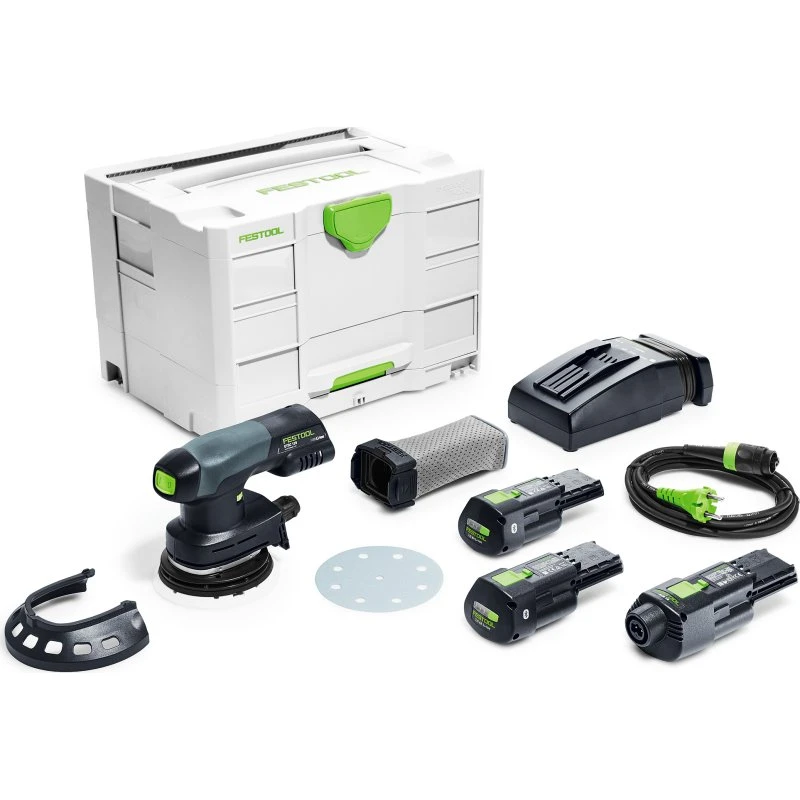 FESTOOL ETSC 125 3,0 I-Set Akumulatorowa Szlifierka Mimośrodowa