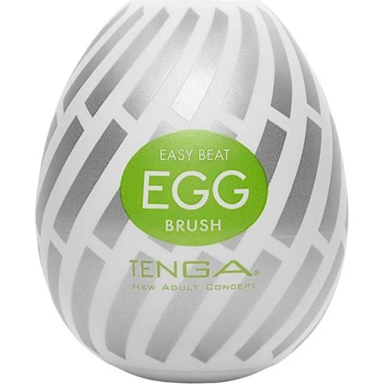 TENGA Easy Beat Egg Brush - jednorazowy masturbator w kształcie jajka