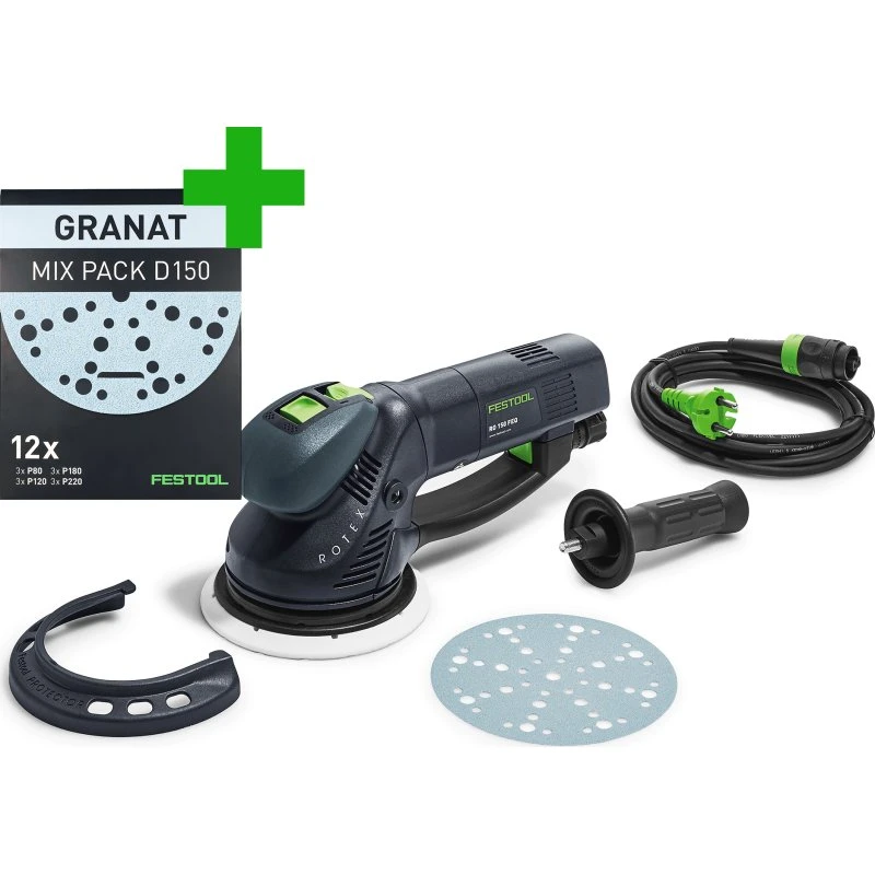 Festool ROTEX RO 150 FEQ Przekładniowa szlifierka mimośrodowa 150 mm