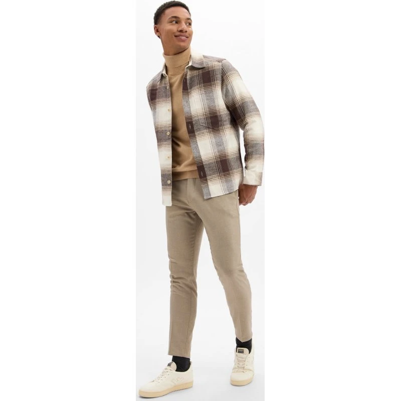 Drykorn Spodnie Ajend Męskie Beżowe Slim Fit 32-32