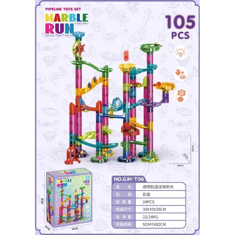 LEGO Technic Tor Kulka 105 el. – Kolorowy zestaw konstrukcyjny z mrugającymi kulkami