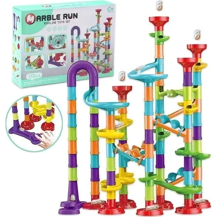 LEGO KULODROM ZESTAW 113 EL, 30 KULEK, WYRZUTNIA