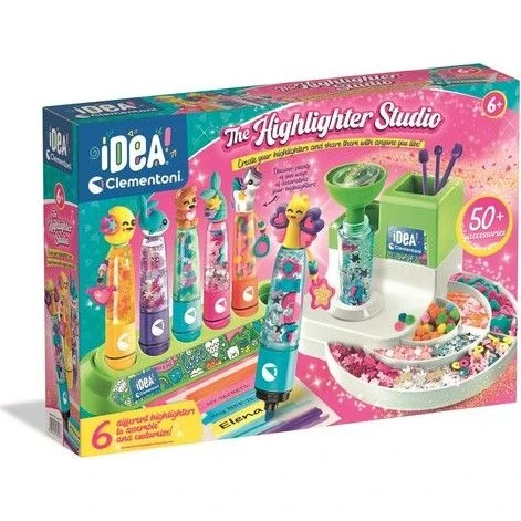 Clementoni Fabryka Markerów 18127 – 6 zakreślaczy do tworzenia