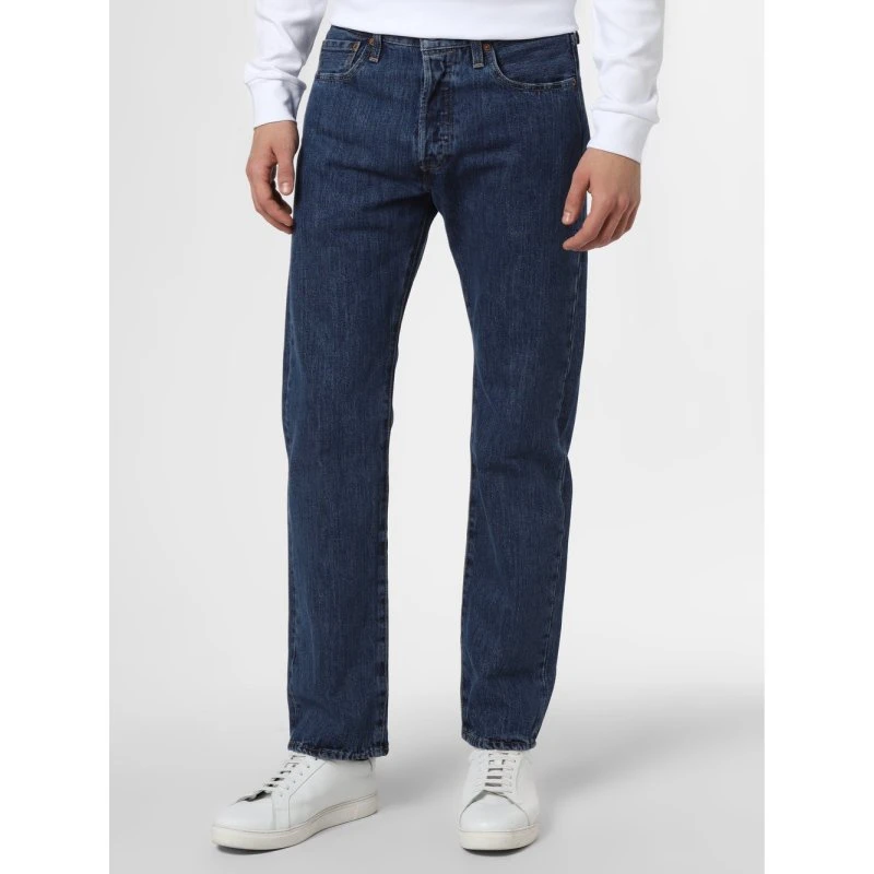 Levi's Jeansy Męskie 501 Original Fit Niebieskie 36-32