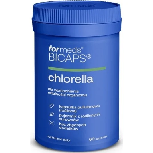 ForMeds Bicaps Chlorella Portugalska 530mg 60 kapsułek