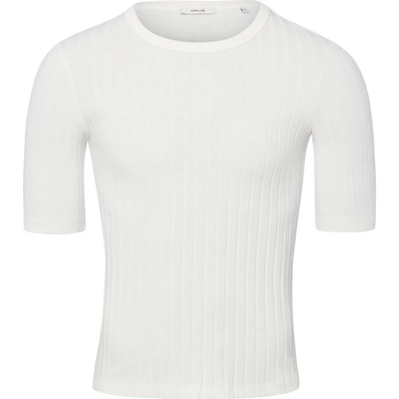 Opus Koszulka Savka Kobiety Biała Bawełna, 44