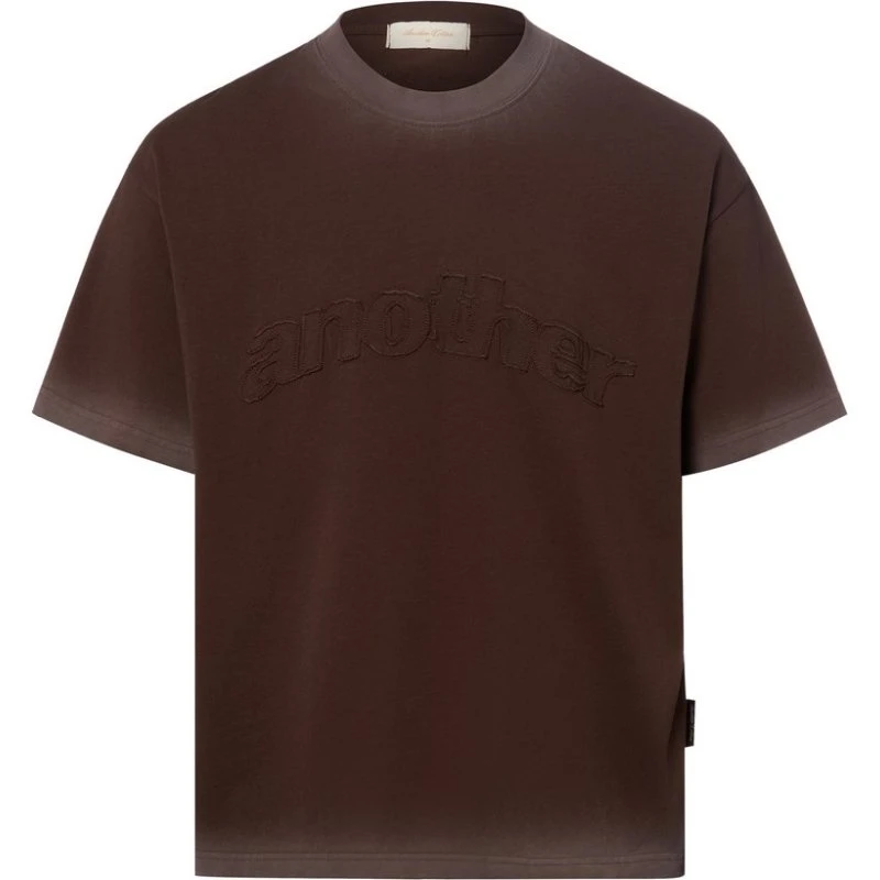 Another Cotton Lab T-shirt Vintage Mężczyźni Bawełna Brązowy L