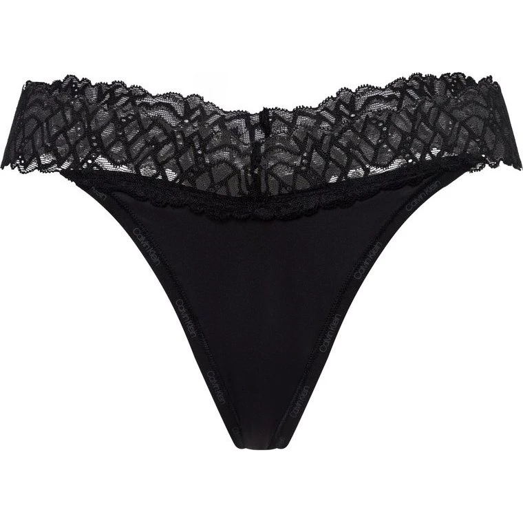 Calvin Klein Stringi CK Attraction czarne