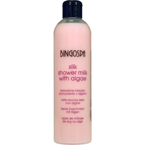 BINGOSPA Jedwabne mleczko pod prysznic z algami 300 ml